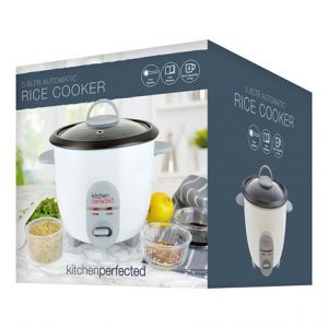 KP - 350W AUTOMATIC RICE COOKER WHITE - 800ML