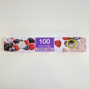 TIDYZ - 100 EXTRA LARGE FREEZER BAGS