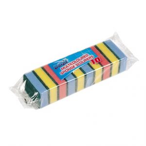 DUZZIT - SPONGE SCOURERS - 10PK