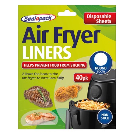 SEALAPACK - ROUND AIR FRYER LINERS - 40PACK