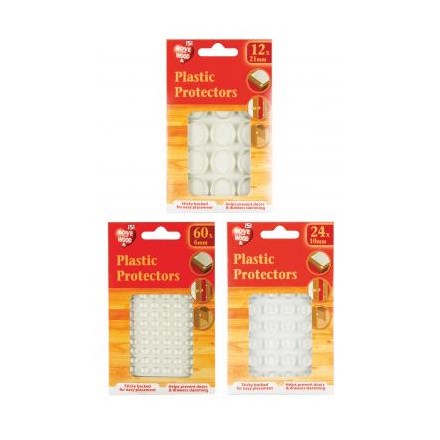 PLASTIC PROTECTORS - 3 ASSORTED