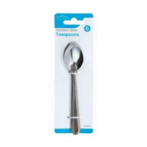 ASHLEY - STAINLESS STEEL TEASPOONS -