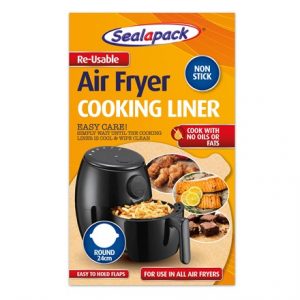 SEALAPACK -  REUSABLE AIR FRYER LINER ROUND 24CM