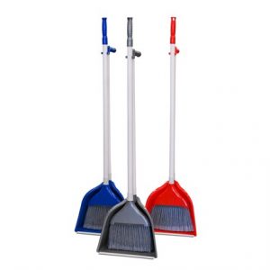 LARGE LONG DUSTPAN AND BRUSH SET