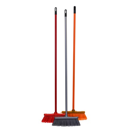 BROOM 17CM WITH HANDLE - 120CM