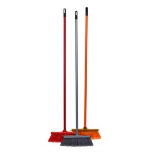 BROOM 17CM WITH HANDLE - 120CM