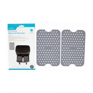 2PC RECTANGLE SILICONE AIR FRYER LINER