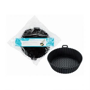 ROUND SILICONE BAKING TRAY AIR FRYER LINER