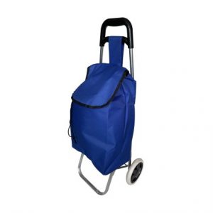 SHOPPING TROLLEY - BLUE