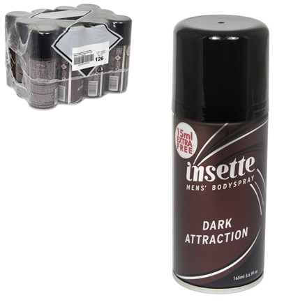 INSETTE - BODYSPRAY MEN DK ATTRACT 150ML -