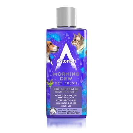 ASTONISH DISINFECTANT CONCENTRATED MORN DEW 300ML