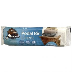 MAMMOTH PEDAL BIN LINER DRAWSTRING COTTON