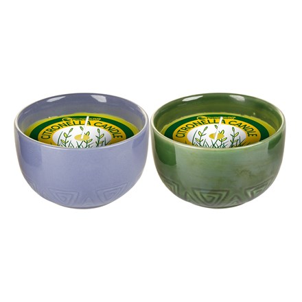 CITRONELLA CERAMIC CANDLE