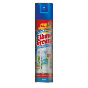 ELBOW GREASE GLASS CLEANER AEROSOL - 300ML
