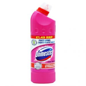 DOMESTOS BLEACH PINK PMP £1.49 750ML -