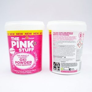 THE PINK STUFF STAIN REMOVER POWDER COLOUR 1KG-6PK