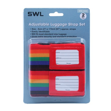SWL - ADJUSTABLE LUGGAGE STRAP -