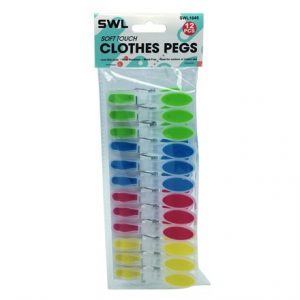 SWL - SOFT TOUCH CLOTHES PEGS -
