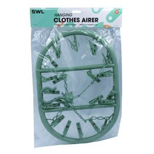 SWL - HANGING CLOTHES AIRER - 20 PEGS