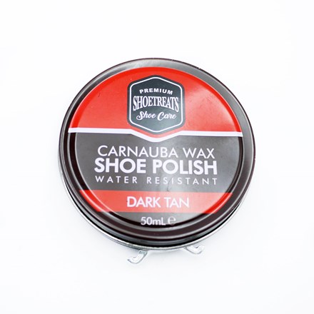 SHOE POLISH DARK BROWN TIN  50ML -