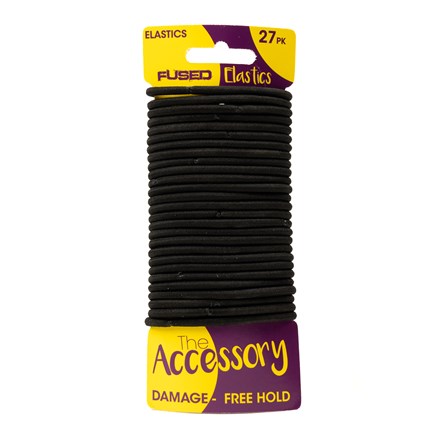 FUSED ELASTIC BLACK -