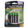 LLOYTRON RECHARGEABLE AAA -  900MAH