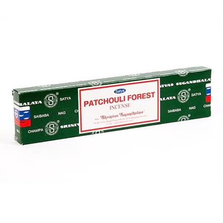 SATYA - PATCHOULI FOREST INCENSE STICKS -