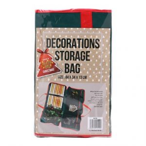 SWL- CHRISTMAS DECORATION STORAGE BAG - 84X34X13CM