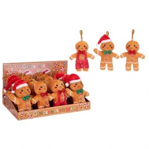 GINGERBREAD BAG CLIPS