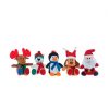XMAS CHARACTERS 5 ASSTD - RANDOM MIX