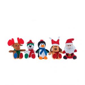 XMAS CHARACTERS 5 ASSTD - RANDOM MIX