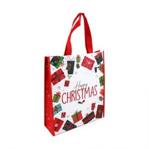 XMAS PRESENTS SMALL PP WOVEN