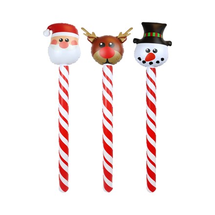 INFLATABLE CHRISTMAS STICK 118CM