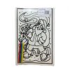 MEDIUM COLOURING BOARD - SANTA RUDOLPH