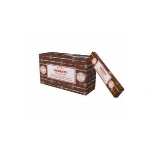 SATYA - NAMASTE INCENSE STICKS - 15G X