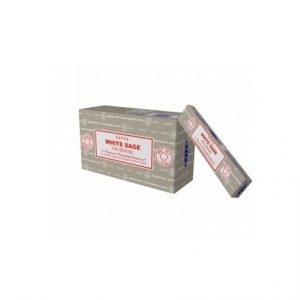 SATYA - WHITE SAGE INCENSE STICKS - 15G X