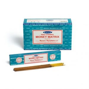 SATYA - MONEY MATRIX INCENSE STICKS - 15GX