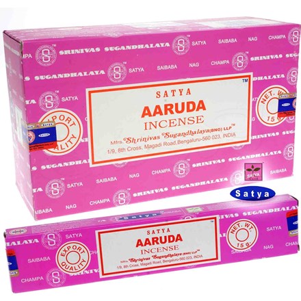 SATYA - ARUDA INCENSE STICKS - 15G X
