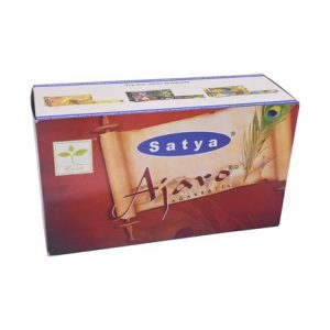 SATYA - AJARO INCENSE STICKS - 15G X 12