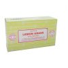 SATYA - LEMON GRASS INCENSE STICKS - 15G X 12
