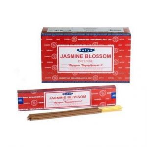 SATYA - JASMINE BLOSSOM INCENSE STICKS - 15X12G