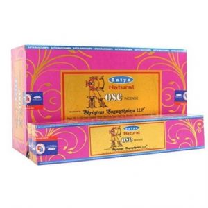 SATYA - NATURAL ROSE INCENSE STICKS -15G X