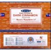 SATYA - DARK CINNAMON INCENSE STICKS 15G -