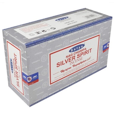 SATYA - SILVER SPIRIT INCENSE STICKS -15G X