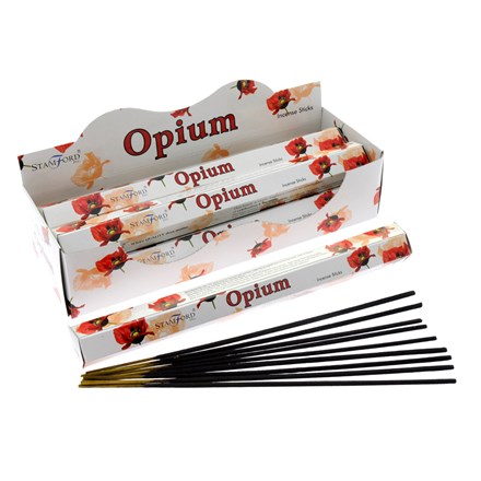 STAMFORD - OPIUM INCENSE STICKS - 6 X 20