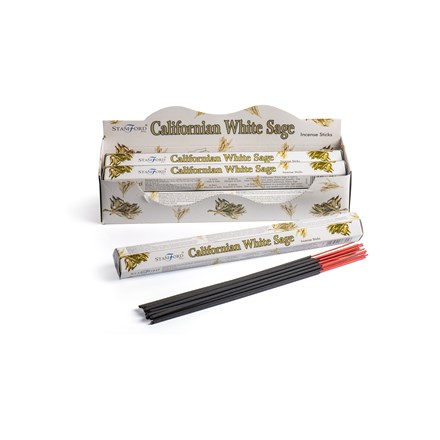 STAMFORD - CALIFORNIAN WHITE SAGE INCENSE - 6 X 20