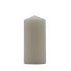 RUBY - GREY PILLAR CANDLE - 150 X 70MM