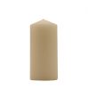 RUBY - BROWN PILLAR CANDLE - 150 X 70MM