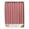 RUBY - 10" DARK PINK TAPER CANDLES -