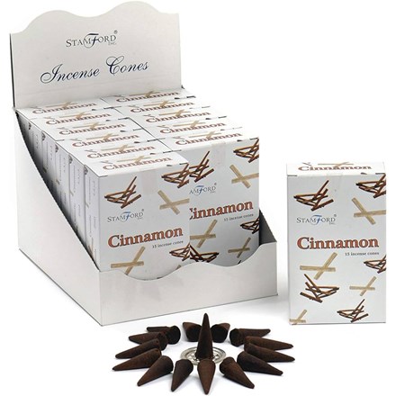 STAMFORD EXOTIC CONES - CINNAMON - 12PACK